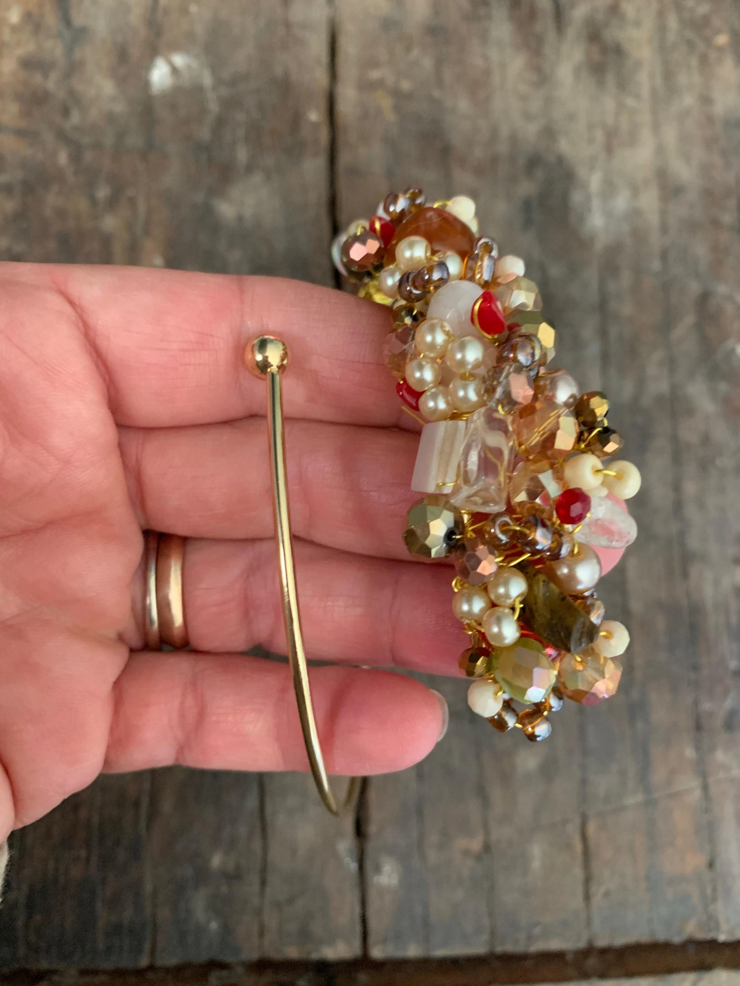 Brazalete Bordado